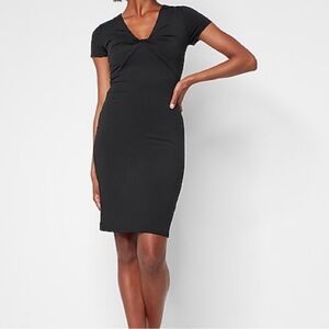 *NWT* Express Body Contour Collection Knot Front Sheath Dress